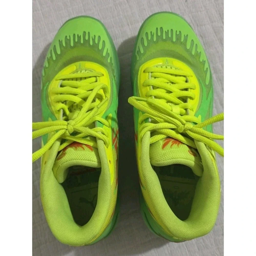 Puma LaMelo Ball MB.02 Slime Nickelodeon Mens‎ 377584-01 EUC - Picture 4 of 7